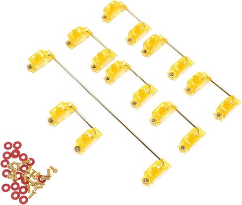 OSALADI مطلي PCB عمود الأقمار الصناعية لأغطية المفاتيح لوحة المفاتيح اللمسية مريح الكتابة مفتاح مثبت مثبت ملحقات الكمبيوتر in Kuwait