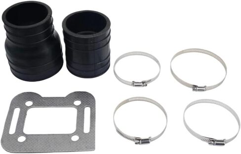 Exhaust Wet Joint Manifold Bellow with Gasket Kit Compatible with MerCruiser 3.7L 165 170 180 190 Engines in Saudi Arabia