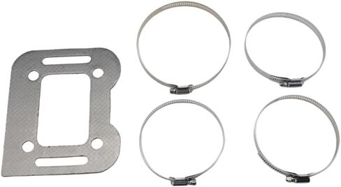 Exhaust Wet Joint Manifold Bellow with Gasket Kit Compatible with MerCruiser 3.7L 165 170 180 190 Engines in Saudi Arabia