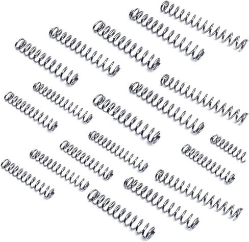 RWRAPS 100pcs/lot Small Springs Compression Spring, 304 Stainless Steel Small Spring (0.3 * 4 * 30mm), 4mm OD, 30mm Length, 0.3mm Wire Diameter Mechanical 304 Stainless Steel in Kuwait