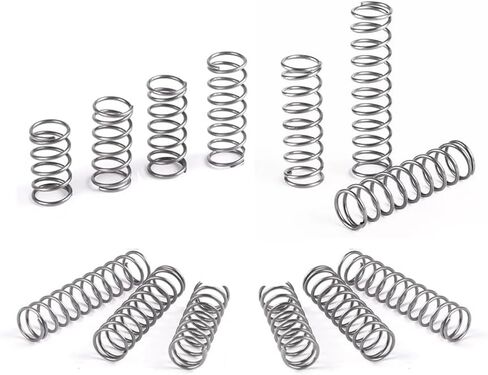 RWRAPS 100pcs/lot Small Springs Compression Spring, 304 Stainless Steel Small Spring (0.3 * 4 * 30mm), 4mm OD, 30mm Length, 0.3mm Wire Diameter Mechanical 304 Stainless Steel in Kuwait