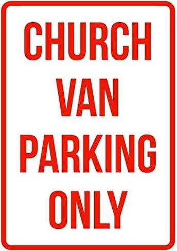 Eletina Warning Sign Reserved for Pastor Sign Church Sign Parking Sign Safety Traffic Sign Notice Sign 12X8 Inches Metal Tin Sign in Saudi Arabia