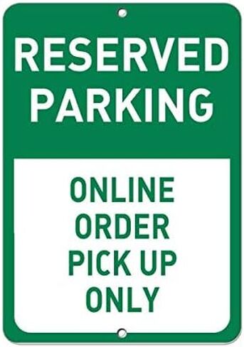 Eletina Warning Sign Reserved for Pastor Sign Church Sign Parking Sign Safety Traffic Sign Notice Sign 12X8 Inches Metal Tin Sign in Saudi Arabia