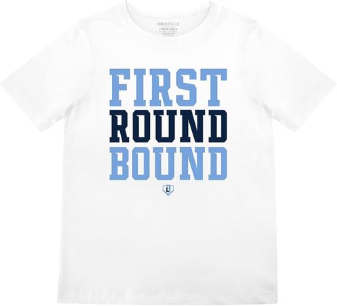 مجموعة تي شيرت شبابي من Baseball Lifestyle 101 First Round Bound للأولاد بمقاسات شبابية S-XL in Kuwait