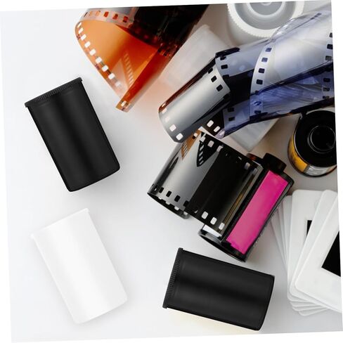 NUOBESTY 20Pcs Film Canisters Durable Pe Film Storage Case for Camera Reel Compact Easy to Use Containers for Photography Lovers for Travel Outdoor Shooting in Saudi Arabia