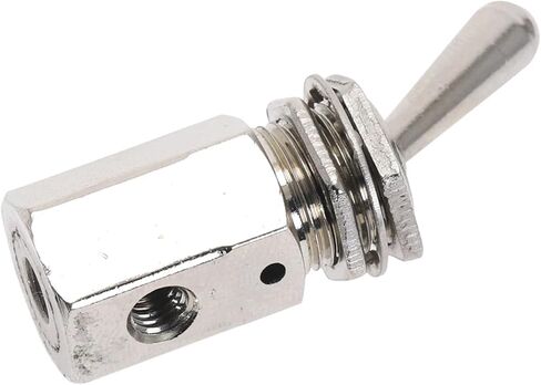 Position 2 Way Air Pneumatic Knob Control ON OFF Toggle Valve TV-3S Pneumatic Switch Valve in Saudi Arabia