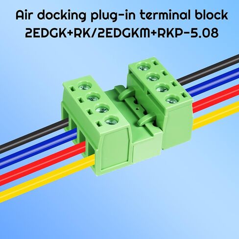 30 مجموعة من المسمار 5.08 مم مجموعة موصل كتلة المحطة PCB 2-pin 3-pin 4-pin 5-pin موصل مناسب لكابل 24-12AWG in Kuwait