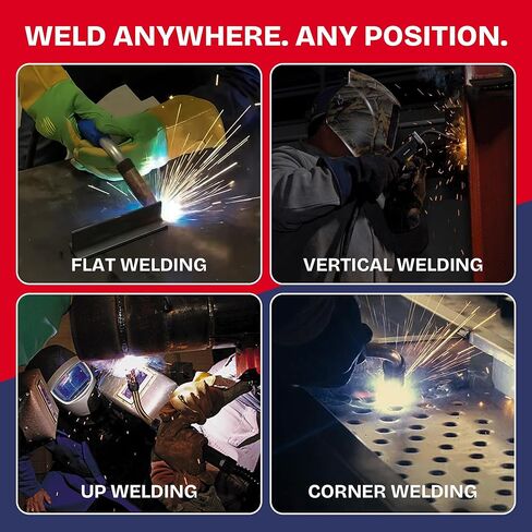 سلك لحام MIG صلب من ATLASWELDER، ER70S-6.030 بوصة 10 رطل مع ترشيش منخفض ومستويات عالية من مزيلات الأكسدة لجميع مواضع لحام الغاز in Kuwait