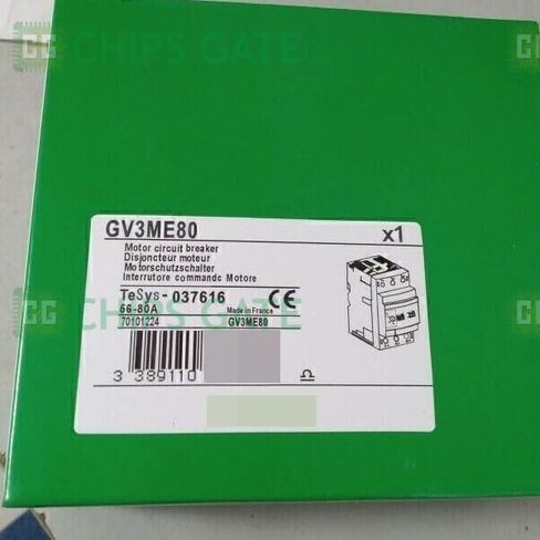 One New GV3-ME80 Motor Circuit Breaker 56-80A in Saudi Arabia