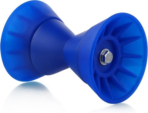 مجموعة أسطوانة مقطورة القارب مقاس 4 بوصات، أسطوانة مقوسة من مادة TPU مع قضبان، ووقفة القوس مع أجراس نهاية، تناسب عمود 1/2 بوصة ودعامة مقطورة 4 بوصة in Kuwait