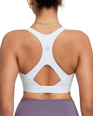 RUNNING GIRL Sports Bras for Women High Support,Molded Cup Racerback Sports Bra with Sewn in Pads Workout Running Bra in Saudi Arabia