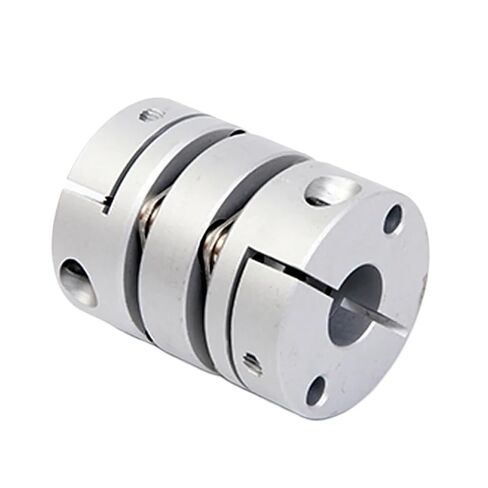H6 Flexible Double Diaphragm Shaft Coupler D26L35 Coupling for Stepper Motor Encoder Ballscrew(5X9.525) in Saudi Arabia