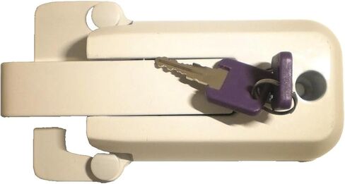 CBL-W-3X 3 - White Locking Cargo for Trailer Cambar Door Vise Lock Self Latching Keyed Alike - Trailer Cam-bar Door Latch Replacement in Saudi Arabia