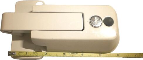 CBL-W-3X 3 - White Locking Cargo for Trailer Cambar Door Vise Lock Self Latching Keyed Alike - Trailer Cam-bar Door Latch Replacement in Saudi Arabia