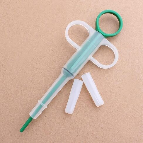 Pet Piller Guns Dog Pill Shooters Cat Tablet Soft Tip Syringes Professional Medical Syringes Plastic Non-Sterile 1 Count in Saudi Arabia