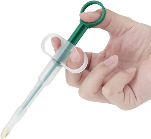 Pet Piller Guns Dog Pill Shooters Cat Tablet Soft Tip Syringes Professional Medical Syringes Plastic Non-Sterile 1 Count in Saudi Arabia