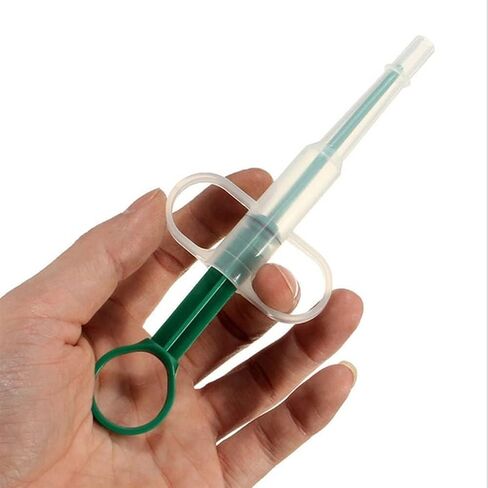 Pet Piller Guns Dog Pill Shooters Cat Tablet Soft Tip Syringes Professional Medical Syringes Plastic Non-Sterile 1 Count in Saudi Arabia