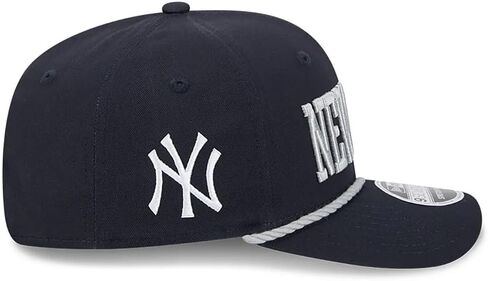 قبعة New Era NY New York Yankees 9SEVENTY قابلة للتمدد، قبعة قابلة للتعديل باللون الأزرق الداكن in Kuwait