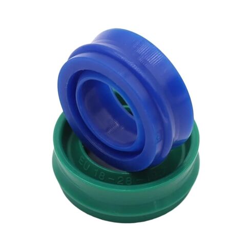 EU 12 14 16 18 20 22 * 19 20 22 24 26 28 30 32 * 10 10.7 11.2 Blue Green PU DustProof Cylinder Piston Rod Shaft Ring Gasket Oil Seal(Blue EU,5Pieces 20x30x10.7) in Saudi Arabia