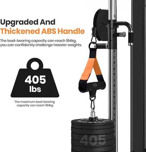 Inspired Living Co. مرفق كابل مقبض على شكل حرف D (عبوة من قطعتين) - مقابض كابلات الصالة الرياضية شديدة التحمل لآلات الكابلات، وصالة الألعاب الرياضية المنزلية وأشرطة المقاومة - مقابض على شكل حرف D غير قابلة للانزلاق لعمليات السحب والصفوف وتدريب القوة in Kuwait