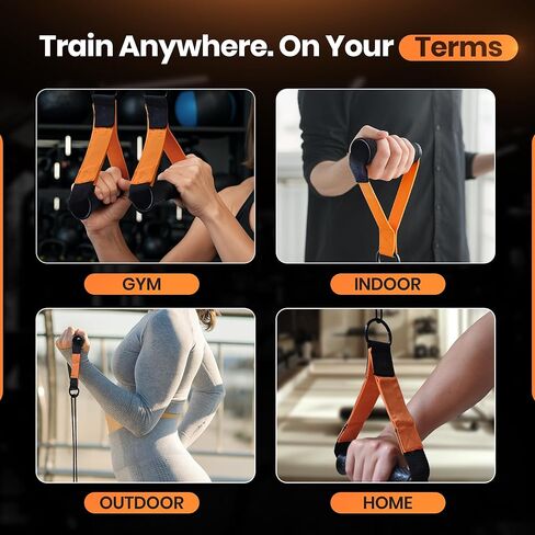 Inspired Living Co. مرفق كابل مقبض على شكل حرف D (عبوة من قطعتين) - مقابض كابلات الصالة الرياضية شديدة التحمل لآلات الكابلات، وصالة الألعاب الرياضية المنزلية وأشرطة المقاومة - مقابض على شكل حرف D غير قابلة للانزلاق لعمليات السحب والصفوف وتدريب القوة in Kuwait