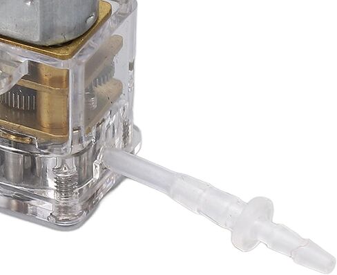 مضخة تمعجية صغيرة من كينسو، مضخة جرعات من البولي كربونات والسيليكون بمعدل 1 مل في الدقيقة، ست بكرات للتوصيل الدقيق للسائل في التطبيقات المختبرية أو المنزلية (G10 3V) in Kuwait