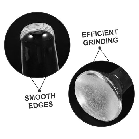 INOOMP Manual Grinder Stick Crystal Flat Bottom Pestle for Medicine Grinding Heat Resistant Grinding Rod Kitchen Laboratory Tool in Saudi Arabia