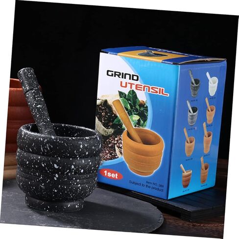 Alipis Garlic Grinder Masher Hand Operated Garlic Crusher Peel Grate Easy to Use Pestle Mashing Tool in Saudi Arabia