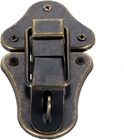 مزلاج قفل قفل العتيقة صندوق الصدر هدية مربع حقيبة حالة أبازيم تبديل غلق بمشبك مزلاج الصيد المشبك in Kuwait