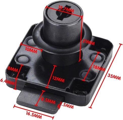 مزلاج قفل أقفال للأدراج خزانة قفل كامة مزلاج الترباس الصلب خزانة خزانة صندوق البريد صندوق البريد مكتب أمن الوطن الأجهزة in Kuwait