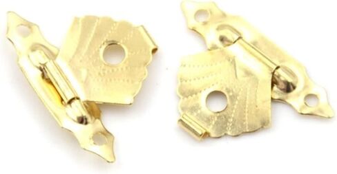 مزلاج اقفال الصناديق الزخرفية غلق بمشبك مزلاج صغير العتيقة صفائح حديد علبة خشبية غلق بمشبك للمنزل Finuture مشبك قفل قفل in Kuwait