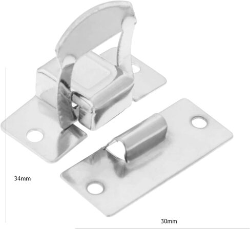 مزلاج قفل حالة فضية تبديل مزلاج غلق بمشبك هوك الحديد المشبك مربع مجوهرات الصدر هدية النبيذ صندوق خشبي حقيبة ديكور in Kuwait