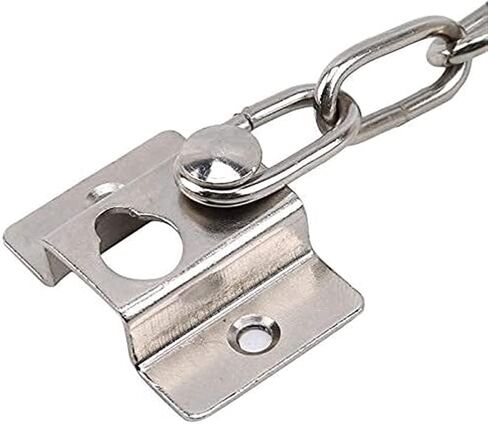 Door Chain Lock,Chain Safe Buckle,Latch Safety Limiter,Security Lock Chain Inside The Anti-theft Door Zipper Lock Buckle Anti-lock Device Indoor Lock Bolt Link Buckle Chain Door Buckle Door Bolt in Saudi Arabia