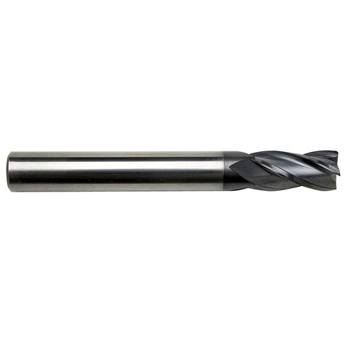 1/2" Diameter x 1/2" Shank 0.020" Radius 4-Flute Corner Radius Typhoon Red Series Carbide End Mill in Kuwait