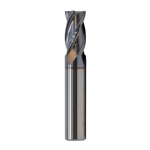 3/8 4-Flute 0.030 Radius Solid Carbide End Mill TiAlN Coated in Kuwait