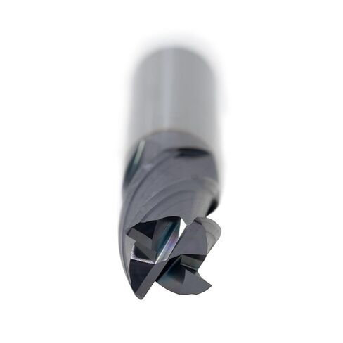 3/8 4-Flute 0.030 Radius Solid Carbide End Mill TiAlN Coated in Kuwait