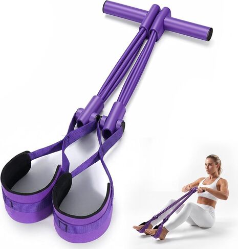 Resistance Bands with Handles, 8-Tube Multifunctional Exercise Bands for Full Body Workout, Strength Training Bands for Arms, Legs, Abs & Home Gym in Saudi Arabia