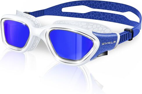 Whale Swim Goggles Polarized Anti-Fog Lenses, Unisex | 100% UV Protection | Anti-Fog Design in Saudi Arabia
