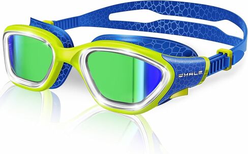 Whale Swim Goggles Polarized Anti-Fog Lenses, Unisex | 100% UV Protection | Anti-Fog Design in Saudi Arabia