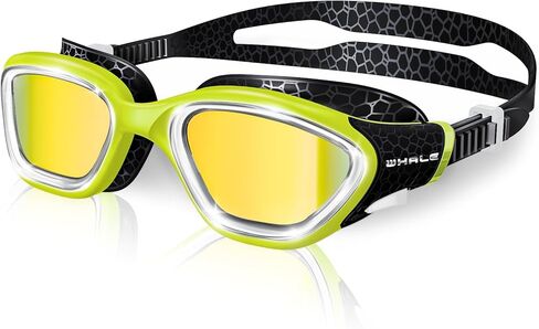 Whale Swim Goggles Polarized Anti-Fog Lenses, Unisex | 100% UV Protection | Anti-Fog Design in Saudi Arabia