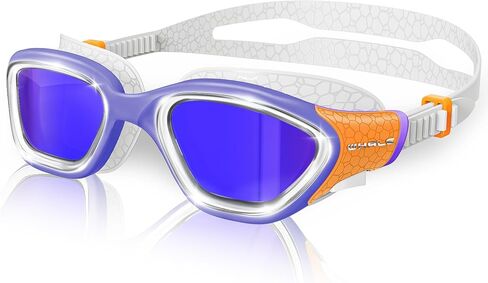Whale Swim Goggles Polarized Anti-Fog Lenses, Unisex | 100% UV Protection | Anti-Fog Design in Saudi Arabia