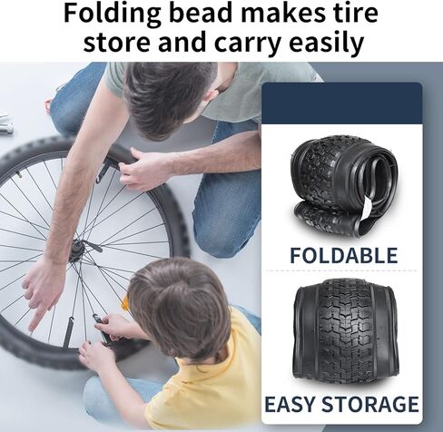 20" Bike Tires 20 x 2.125 inch Folding Bike Tires Fit for 20 X 1.95 20 X 2.10 20 X 2.125 Mountain Bike Beach Cruiser Bike City Urban Kids Bike Bikes in Saudi Arabia
