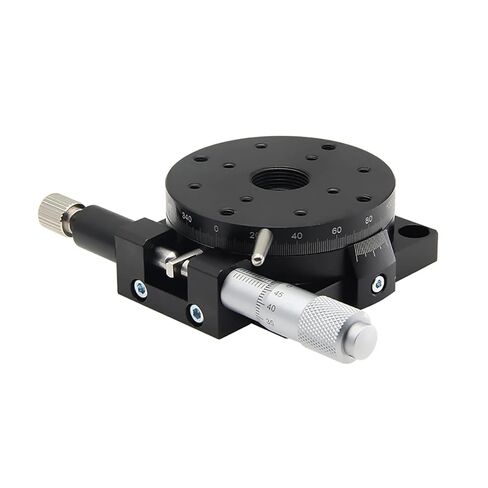 R-axis 125mm RSP125-L منصة دوارة يدوية 360 درجة تحمل دقيق المرحلة الخطية in Saudi Arabia