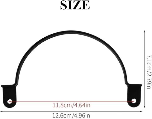 مقابض أدراج عتيقة، 20 قطعة في المنتصف 4.6 بوصة صندوق مجوهرات أثاث خزانة أدوات خزانة تسريحة حلقات متدلية (فضي) in Kuwait