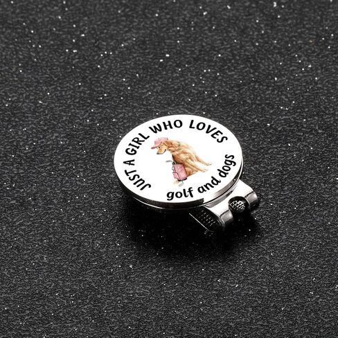 JEWGLO Golden Retriever Golf Accessories for Women Girls Golden Retriever Gifts for Women Girls Golf Gifts for Woman Golfers Birthday Golfs Easter Basket Stuffers Dog Mom Mothers Day for Dog Lovers in Saudi Arabia