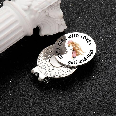 JEWGLO Golden Retriever Golf Accessories for Women Girls Golden Retriever Gifts for Women Girls Golf Gifts for Woman Golfers Birthday Golfs Easter Basket Stuffers Dog Mom Mothers Day for Dog Lovers in Saudi Arabia
