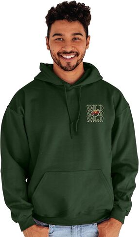 Blue 84 NHL Officially Licensed Hooded Sweatshirt Front/Back Curl Team Color in Saudi Arabia