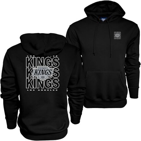 Blue 84 NHL Officially Licensed Hooded Sweatshirt Front/Back Curl Team Color in Saudi Arabia