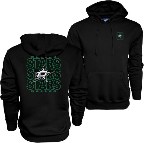 Blue 84 NHL Officially Licensed Hooded Sweatshirt Front/Back Curl Team Color in Saudi Arabia