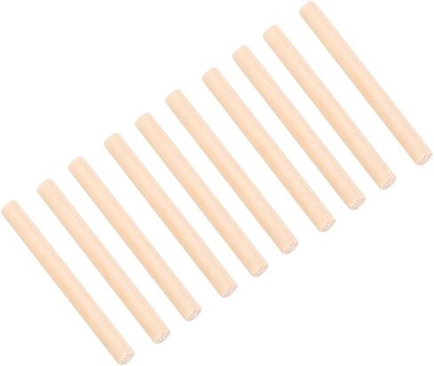 10Pcs Spruce Violin Sound Posts - Violin Column Spruce Sound-post Spruce Musical Instrument Accessories for 3/4 & 4/4 Violins in Saudi Arabia